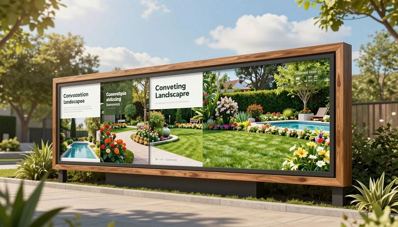 landscaping ads