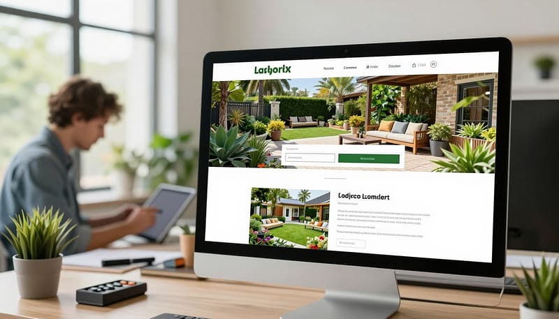 landscaper web design