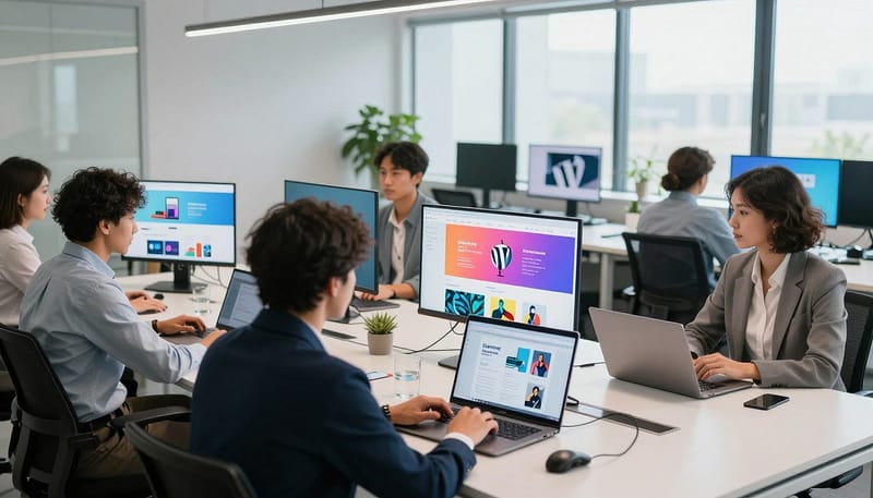 wordpress web design agency